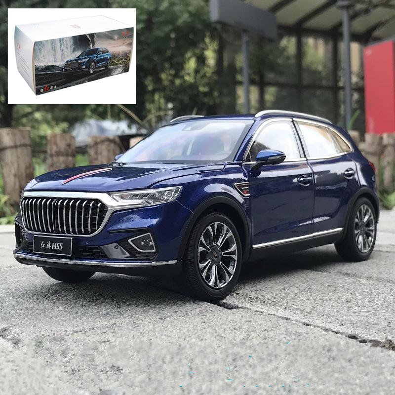 1/18 HONGQI HS5 SUV Alloy Car Model Diecast Metal Off-road Vehicle Car Model High Simulation Collection Kids Toy Gift Decoration