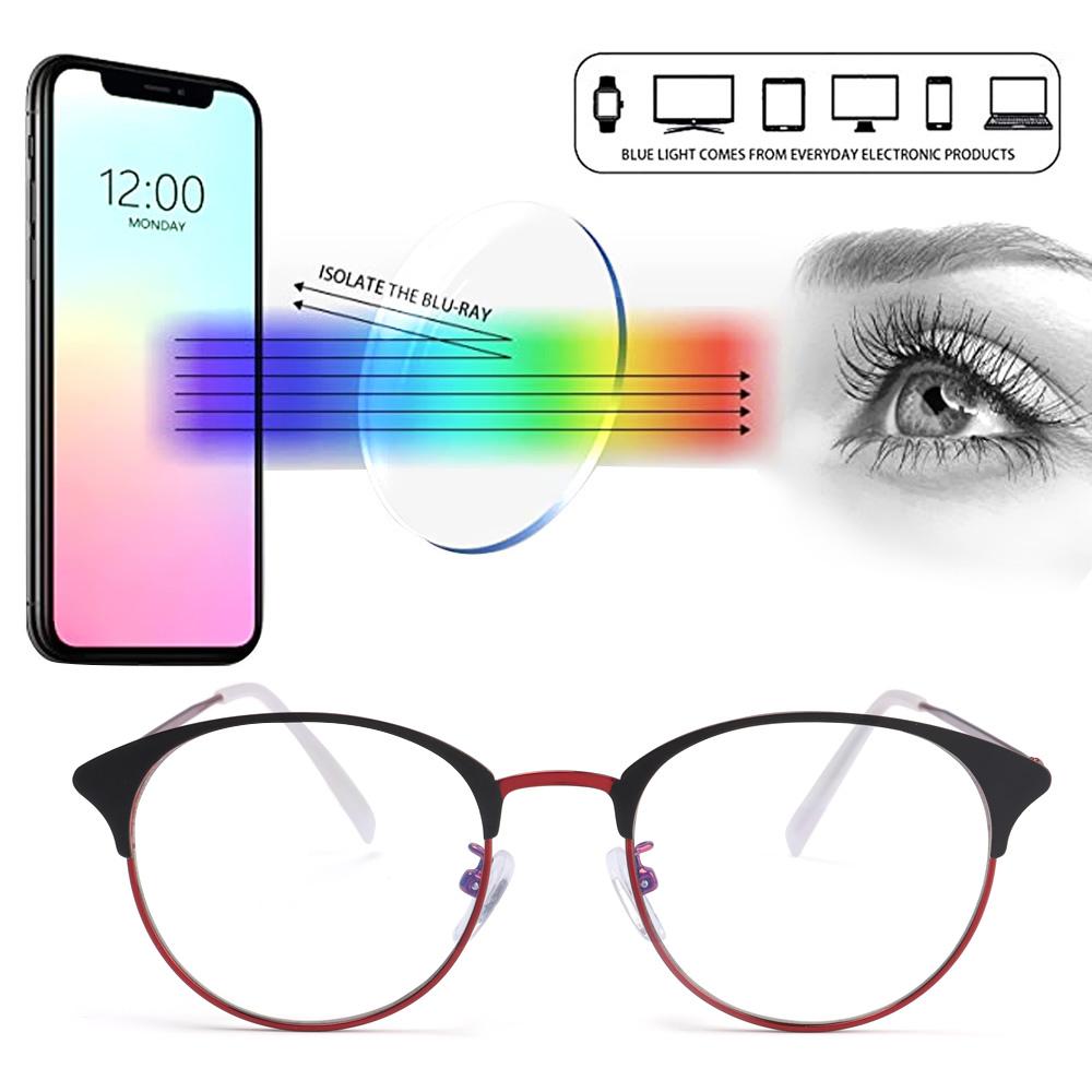 

Men Portable Vision Care Anti-UV Blue Rays Reading Glasses Presbyopia Eyeglasses Far Sight Eyewear