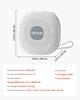 Sound Machine, 21 Soothing Sleep Sounds, 3-in-1 Portable and Hangable White Noise Sound Machine with Auto-Off Timer, Soft Ring Light and Memory