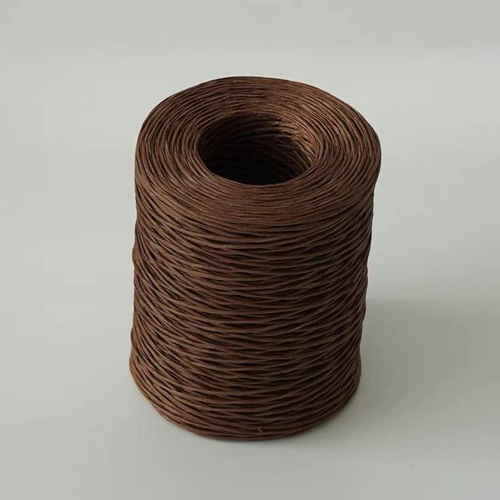 200m Blumendraht Papierseil, Papierseil zum Binden von Blumensträußen, Handgemachtes DIY Florales Fixierdraht Bindematerial, Floristikbedarf