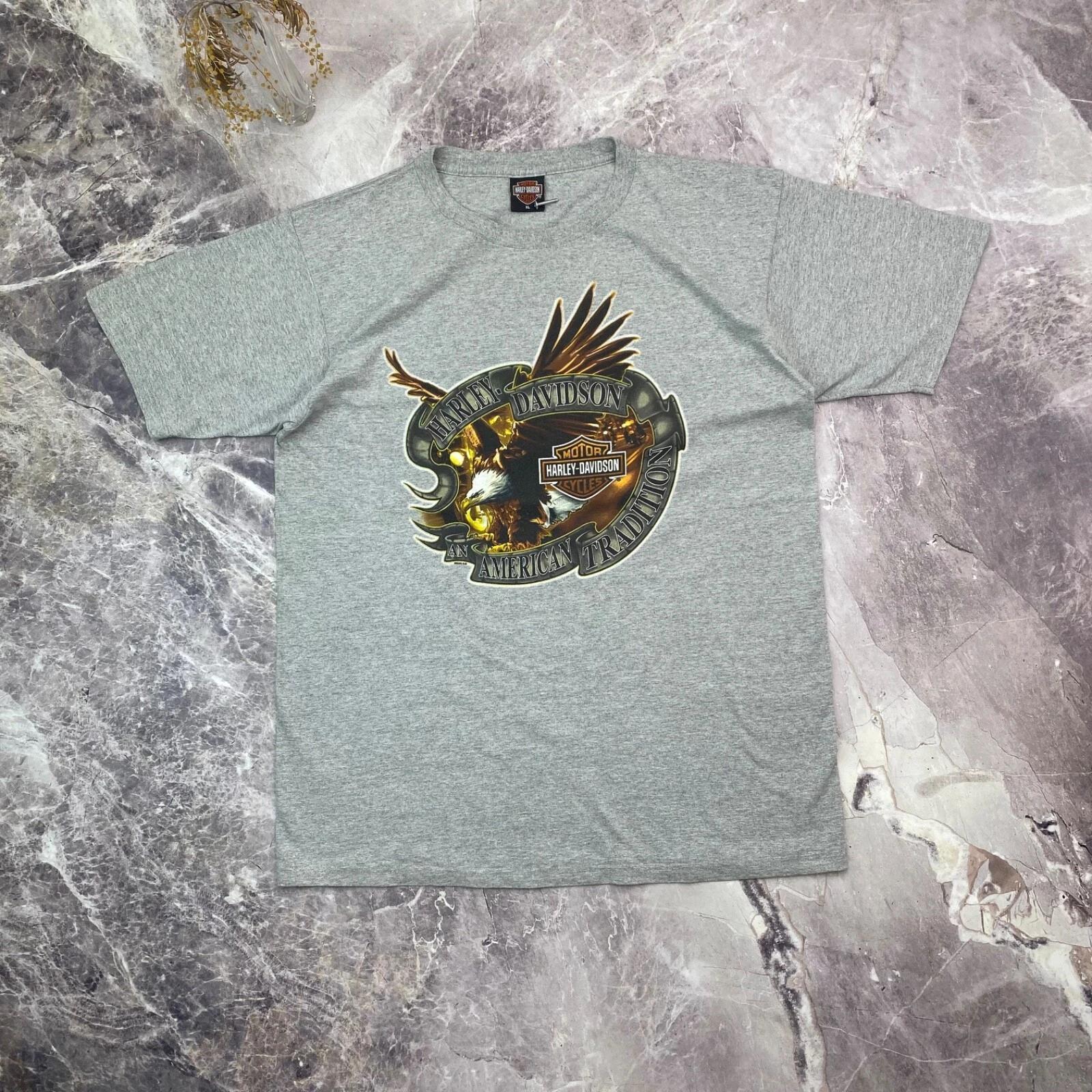 Vintage Harley Davidson T shirt An American Tradition 2005-2006 Orlando 3D S
