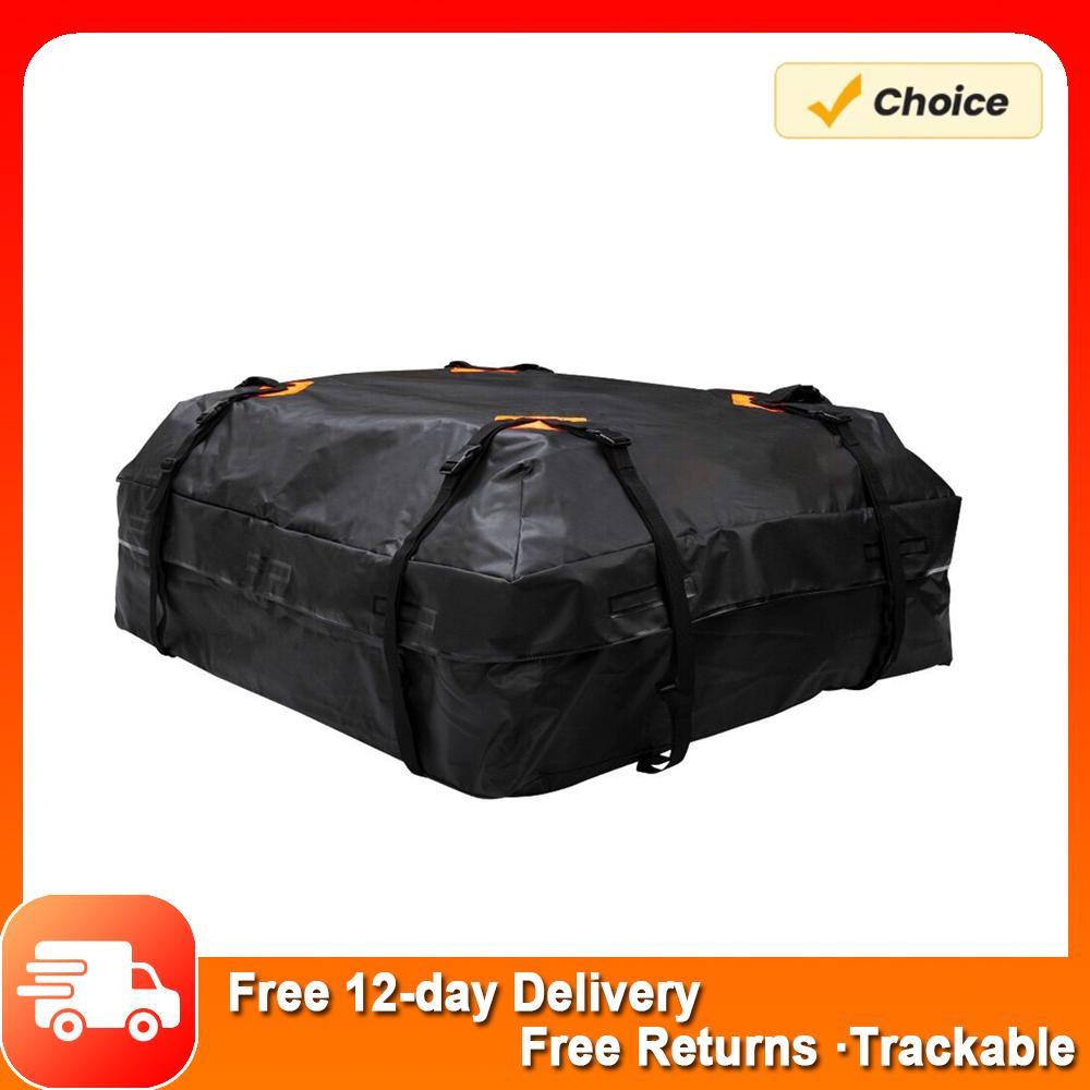 420D wasserdichte Frachttasche, Autodachgepäckträger, universelle Gepäcktasche, Aufbewahrungswürfeltasche für Reisen, Camping, Dachfrachttasche