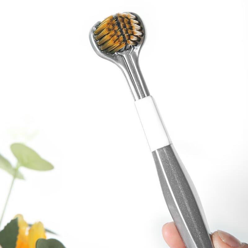 Dr. Tooth Three-Sided Toothbrush Twin Pack