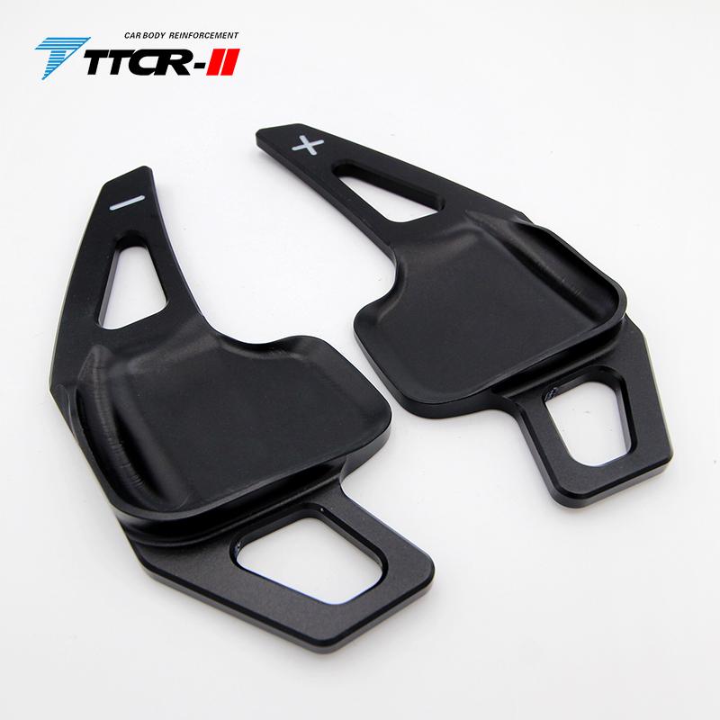 Aluminum Steering Wheel Shift Paddle Shifter Extension Fit for BMW X1 X4 3 Series F30 5 Series F10  Z4  Car Accessories 1 pair чёрный