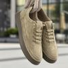 Fashion Spring Suede Outdoor Shoes Male Flats Breathable Mens Sneakers Men Casual Walking Shoes Male All-match Skate Footwear