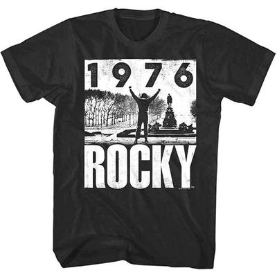 T-shirt Homme SPECIRL Rocky Balboa Pose Philadelphie 1976 Vintage Stallone Boxe XS