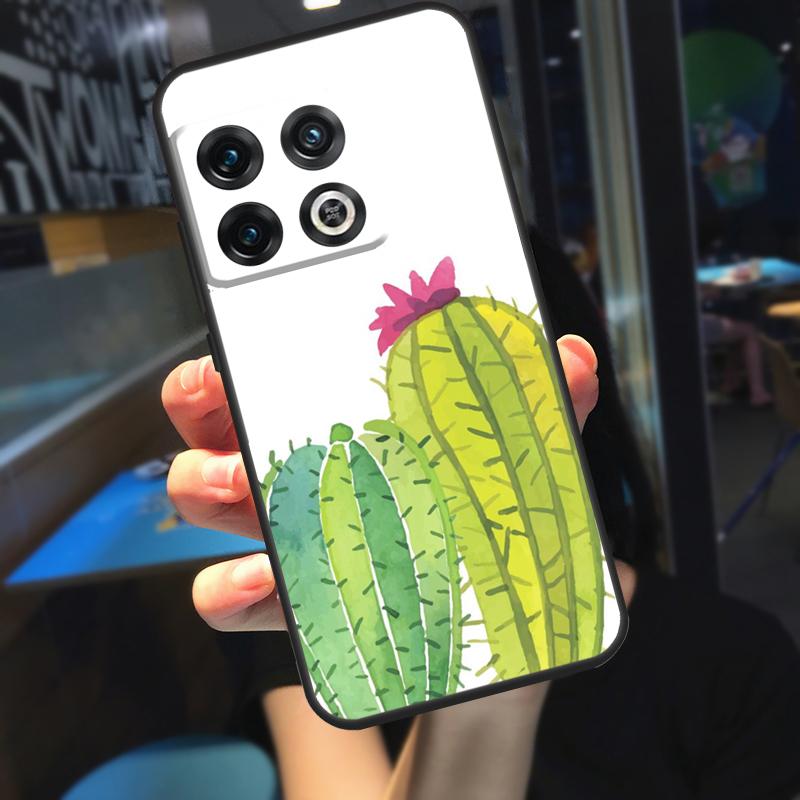 CACTUS BANANA RETRO VINTAGE SUMMER Funda For OnePlus 13 12 R 11 9 10 Pro 8T 9RT 10T OnePlus Nord 4 CE 2 3 Lite N30 N20 Case