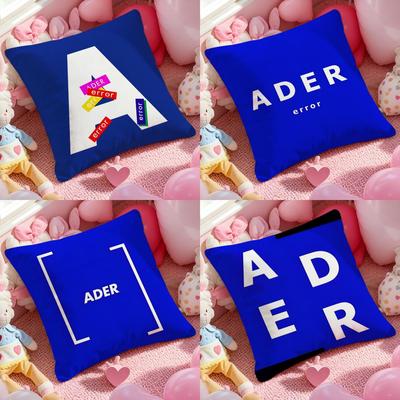 A-Ader E-Error Brands Cushion Cover Pattern Printed Pillowcase for Living Room Sofa Cushion Cover & Bedroom Decor