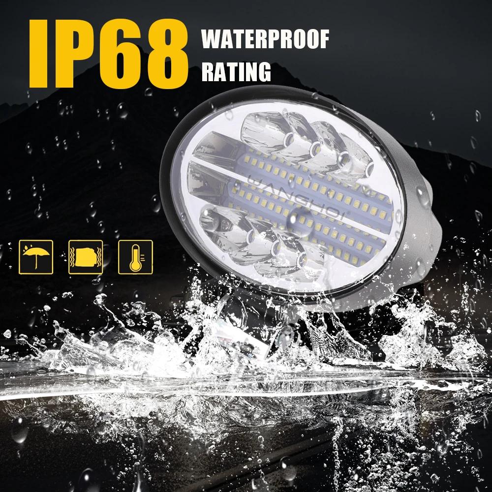 5.5 Inch Led Bar 12-24V Offroad 4x4 Led Work Light Bar Bright Addtional Spotlights Car Foggers for ATV UTV Truck SUV Motorcycle