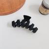 Nuove pinze per capelli a chela eleganti da donna Bianco Caffè Plastica Grande Pinza per capelli Copricapo Coreano Ragazze Pinze per capelli a chela di granchio Accessori per capelli alla moda