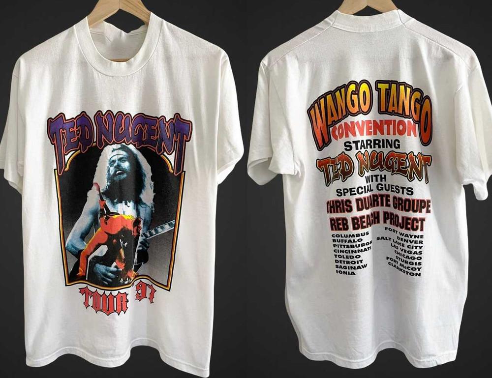 

Ted Nugent Tour 97 2sides Tshirt S to 5XL NZL307 Unisex T-Shirt XXL