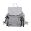 Fashion Dual Pocket Butterfly Bow College Style Backpack For Women Daily Use