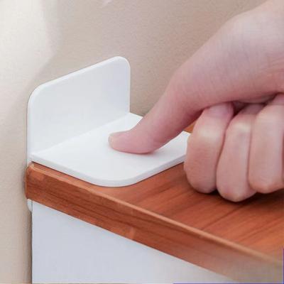 Self-adhesive Furniture Cabinet Fixator, No Need for Drilling, Children's Safety Lock, Cabinet Anti-tipping, Shoe Cabinet, Wardrobe Fixing Clamp