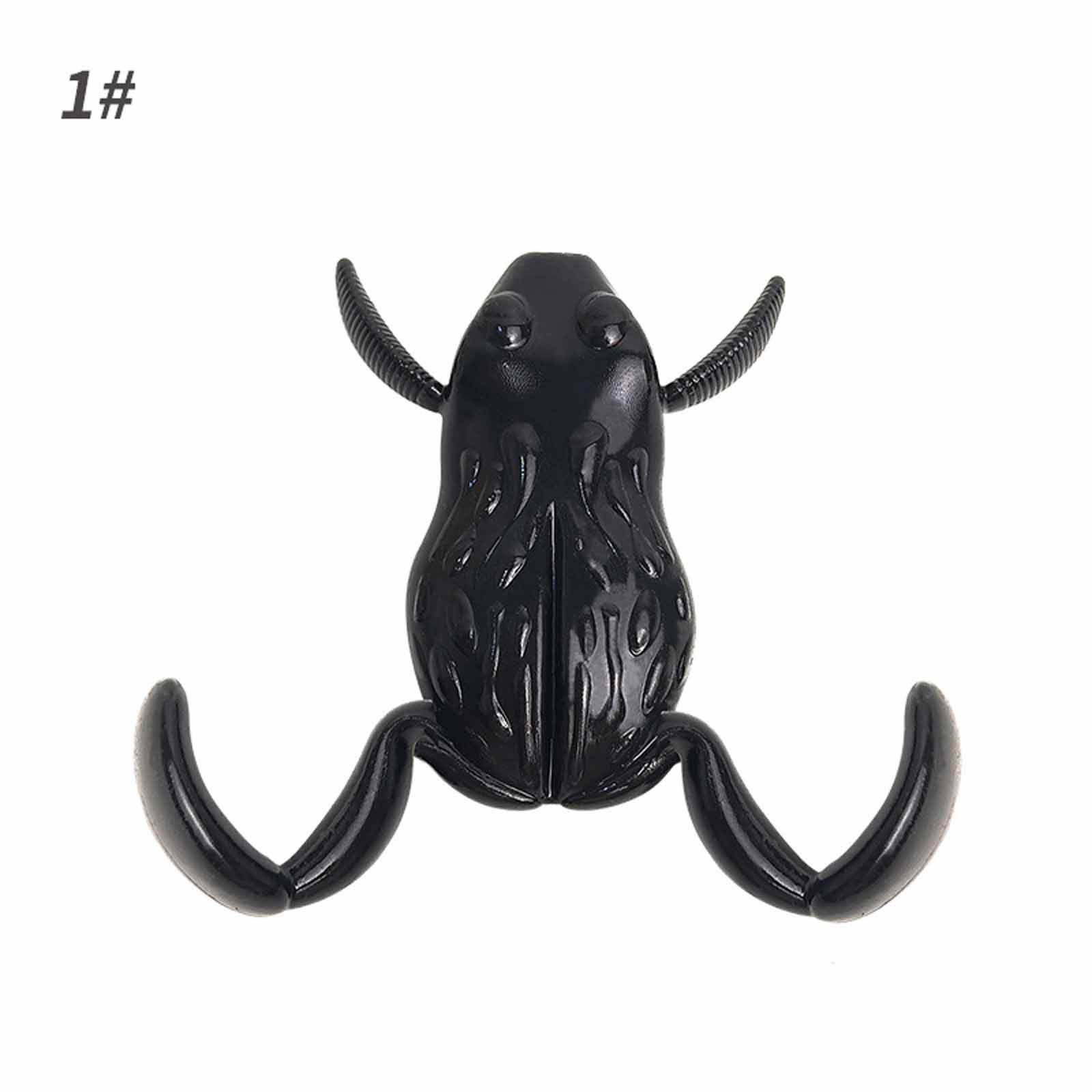 

Topwater Fishing , Realistic Soft Kicking Leg , Floating Weedless Bass Snakehead Fishing Tackle S