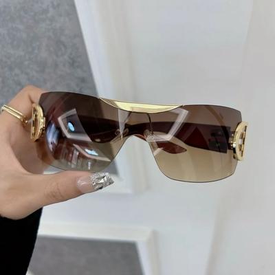 Gafas de Sol Cuadradas Coloridas para Mujer Hombre Gafas de Sol Degradadas Femenino Masculino Marca de Diseñador Unisex Viaje Exterior