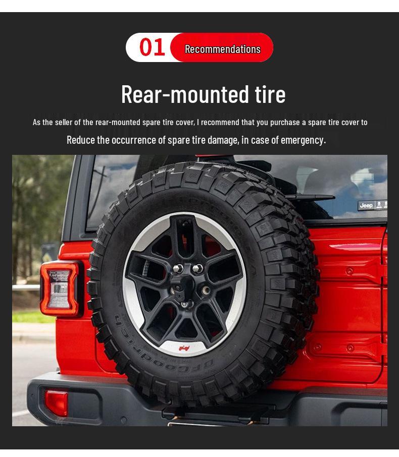 Kryt rezervního kola pro V73 Prado Pajero MI-1 Off-Road