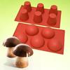Half Round Cone Silicone Mold Mousse Cake Mold Homes Baking DIY Supplies