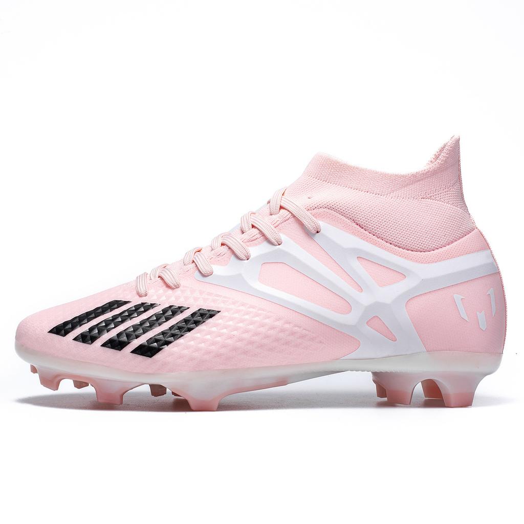 High football shoes women's broken nails artificial turf nails student leather foot training sports shoes