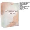 55 Stück/Set Frauen Positive Affirmationskarten Tägliche Motivationszitate Kartendeck Selbstfürsorge Emotionales Wohlbefinden Ermutigung Achtsamkeit Meditationswerkzeug