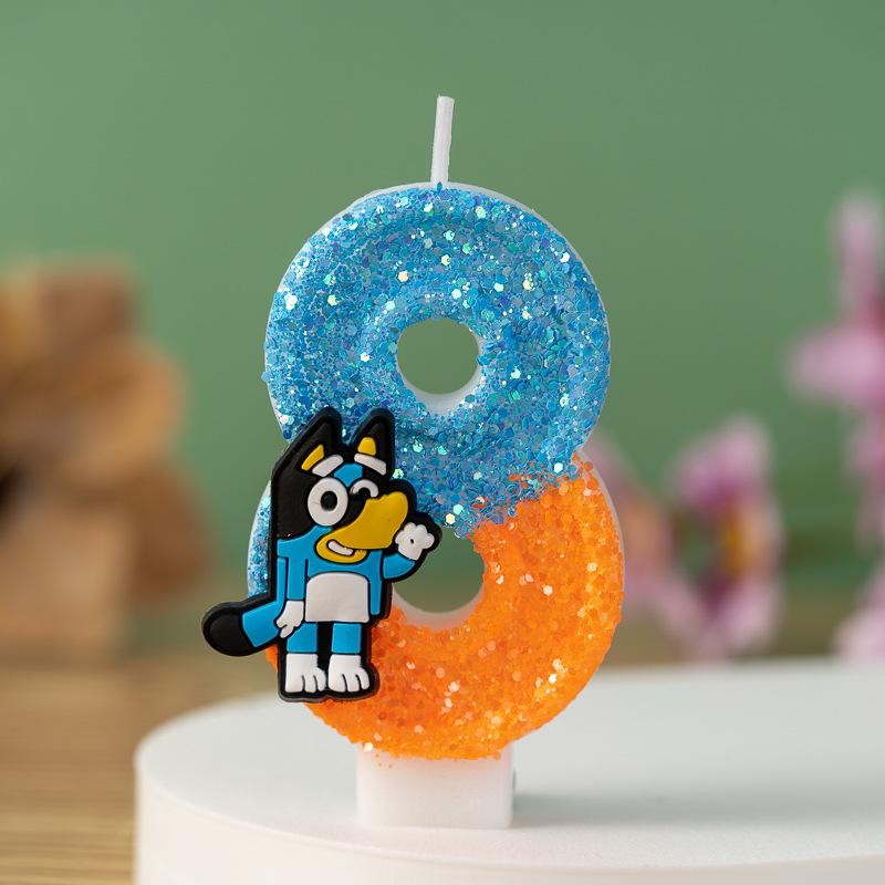 Creative Animal Number Candles 0-9: Fun Birthday Cake Decorations for Kids’ Parties