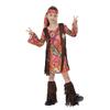Hippie Style Peace Love Costume for Girls Boho Chic Children's Stage Performance Photo Shoot and Party Outfit
