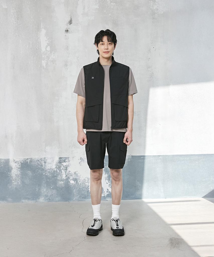 Willbe Lab Ventilation Two-Way Vest (Bk)