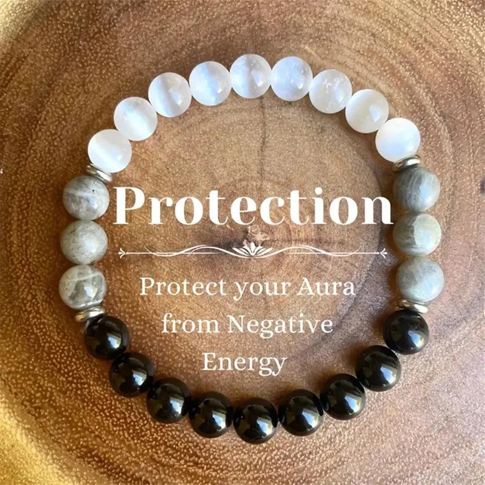 Classic Natural Stone Wealth Love Lucky Bracelet for Men and Women Fashion Original Stone Beading Creative Strings Jewelry