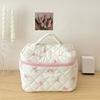 3Pcs Large Cosmetic Pouch Makeup Bags with Sweet Bows Design Storage Organizer For Storing Cosmetics And Toiletries
