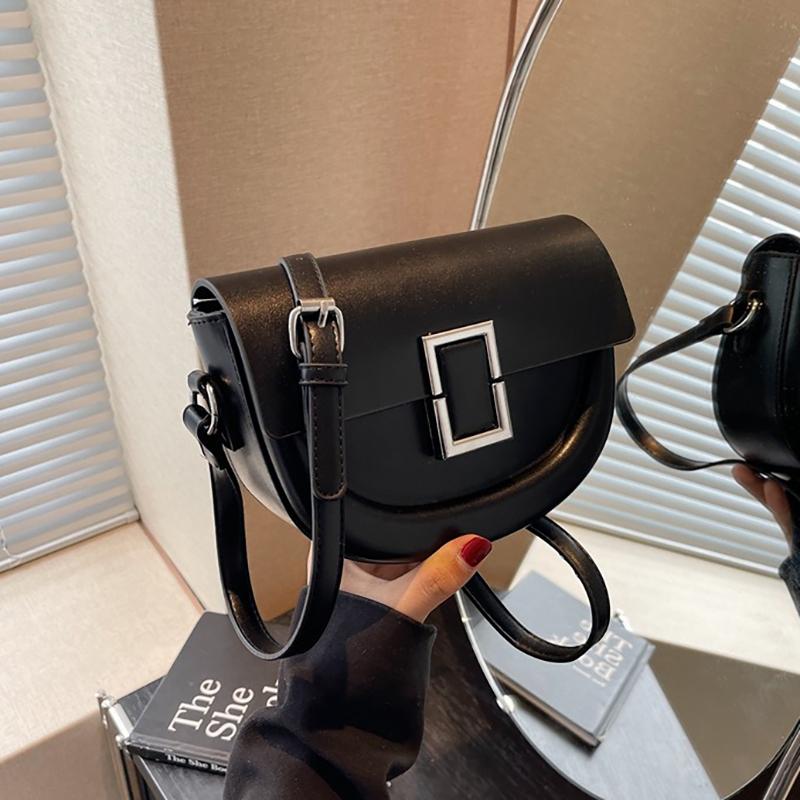 Geantă nouă de vară pentru femei, geantă ușoară de lux, geantă simplă de umăr, geantă la modă, geantă semi-rotunda