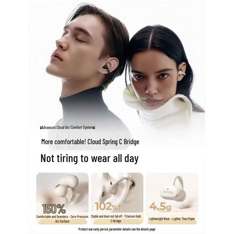 SANAG Z50 Ultra Open-Ear Clip-On Sports Bluetooth Headset
