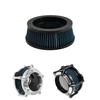 Motorcycle Air Filter Element Repalecment Intake Cleaner Grey/Red/Blue For Harley Dyna Softail Touring Sportster XL Road King