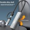 Type-C USB 5G Network Adapter High Speed Ethernet Gigabit LAN Port Support Windows/Macos/Linux/Android