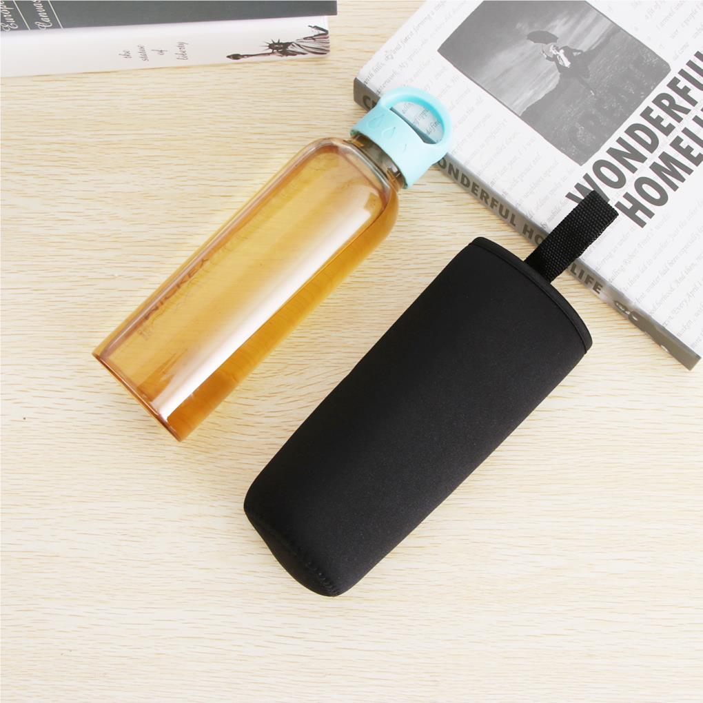 550mL Sport Water Bottle Cover Insulated Protective Insulation Pouch Handheld Anti-scratch Bag Outdoor Camping Accessories