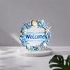Funny Summer Welcome Wall Ornaments Wall Art Beach Shells Hanging Signs  Tropical
