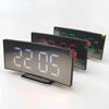 Buet LED-skjerm Vekkerklokker Digital vekkerklokke Desktop-klokke Hjemmerom Elektronisk vekkerklokke