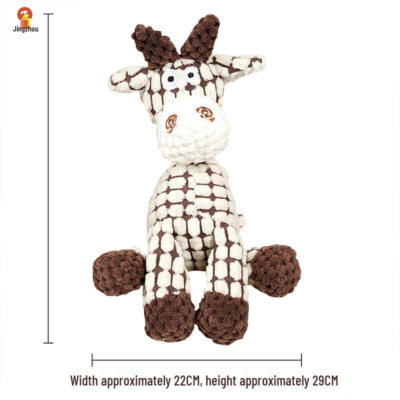 Jingzhou Pet Plush Squeaky Cotton Rope Dog Chew Toy