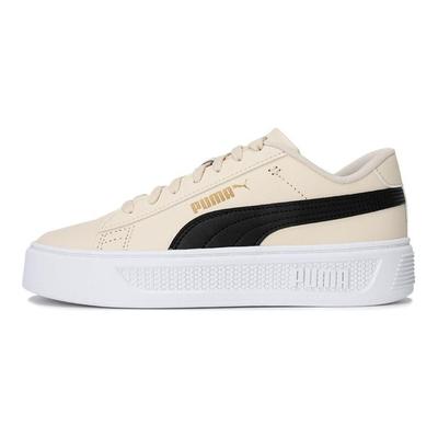 Smash Platform V3 Sneakers Women Sneakers Beige Black 390758-08
