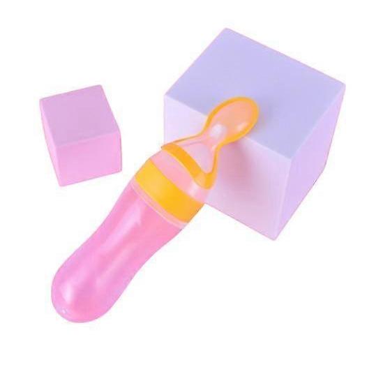 Baby Rice Paste Bottle Rice Paste Spoon Feeding Rice Paste Feeding Bottle Milk Dispenser Squeezing Spoon Rice Paste Feeding Bottle