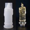 Silicone Soft Candle Light Making Mold Wax Resin Casting Epoxy Mould Craft