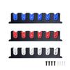 Fishing Rod Rack Simple Installation Wall/Vertical Mounted Fishing Pole Holder Stand Indoor Outdoor Accessories