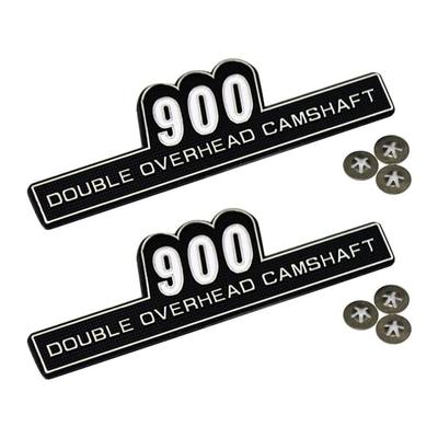 Emblema Tampa Lateral Mad Max 900 Conjunto Esquerdo e Direito Pin Up Serve para 900cc