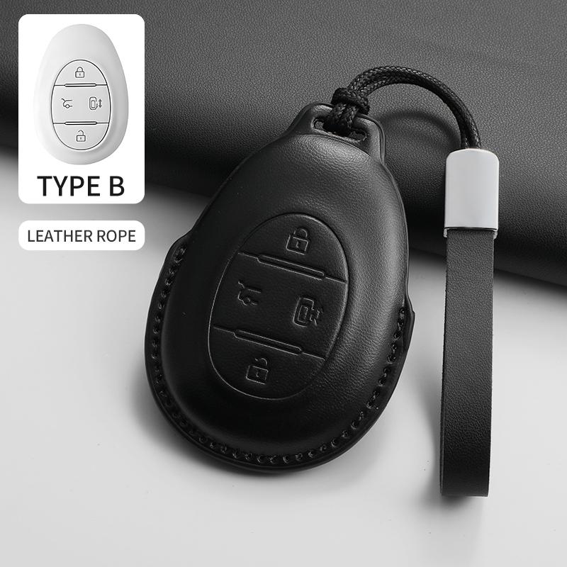 Nieuwe Tu Auto Sleutelhoes Cover Beschermer Shell Voor Arcfox Kaola S Auto Shell Sleutelhanger Krasbestendig Duurzame Cover Versiering Accessoires black