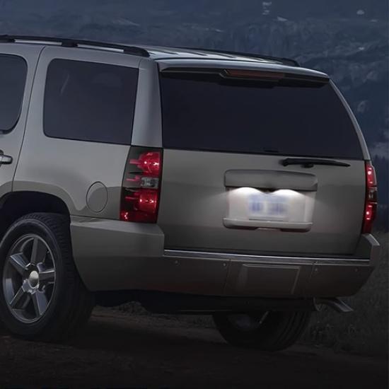 For 07-14 Chevy Tahoe Suburban GMC Yukon XL LED License Plate Light Lamp dsx
