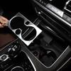 For BMW X5 G05 2019-2026 ABS Carbon Fiber Style Car Cup Holder Panel Trim Cover Interior Frame Decoration Sticker Auto Parts