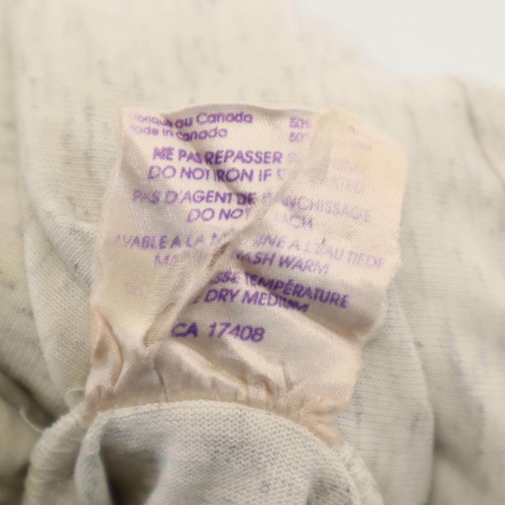 HUMEUR DESIGN 90s Made In Canada Old Message Print Short Sleeve T-shirt Men's Used