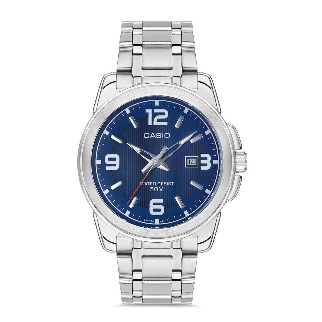 Casio MTP Series All-Season Wristwatch MTP-1314D-2AV Men s Silver