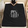 Santos FC2 Flannel Blanket, High Quality Comfortable for All Seasons, Home Decor, Warmth and Comfort