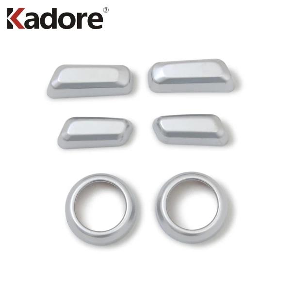 Car Seat Adjustment Switch Knob Button Cover Trim For Volvo XC60 XC 60 2018 Carbon Fiber Interior Molding Accessories