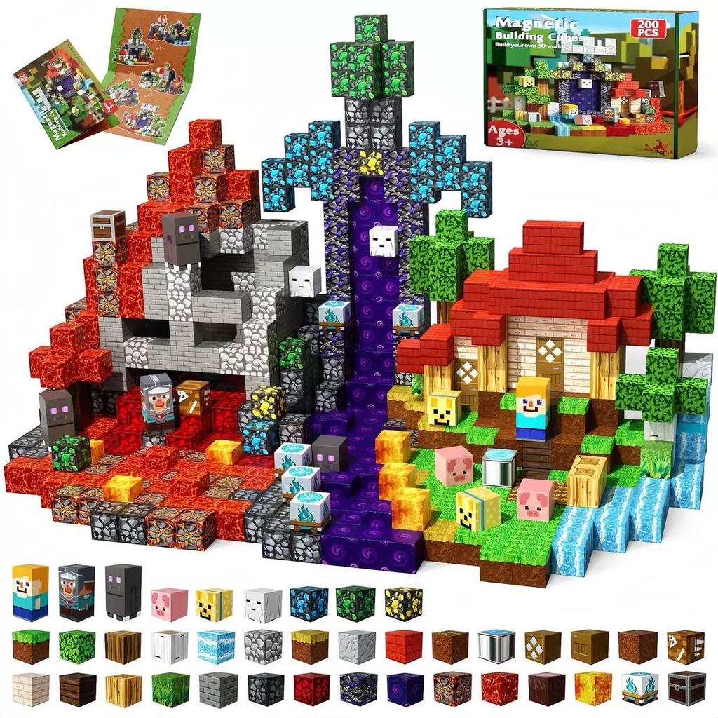 Magnetic Block Magnetic Building Block Large Fenglin Adventure Park Park Educational Toy