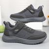 Men's Versatile Mesh Flyknit Casual Shoes with Velcro